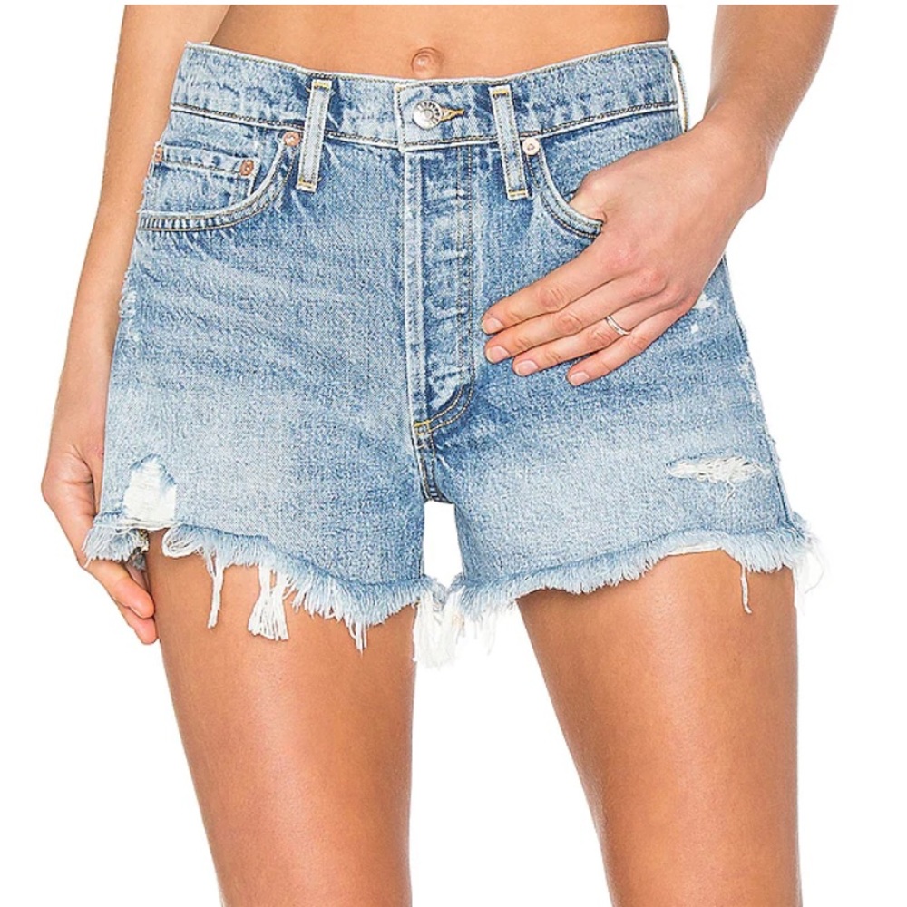 AGOLDE Parker Vintage Cut Off Short in Swapmeet